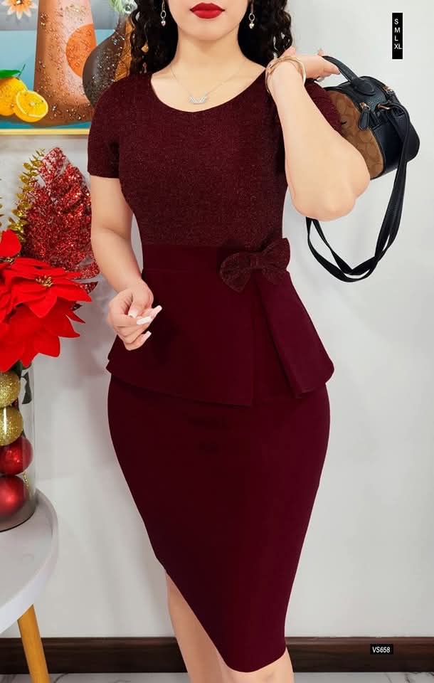 Vestido Corto Elegante 16