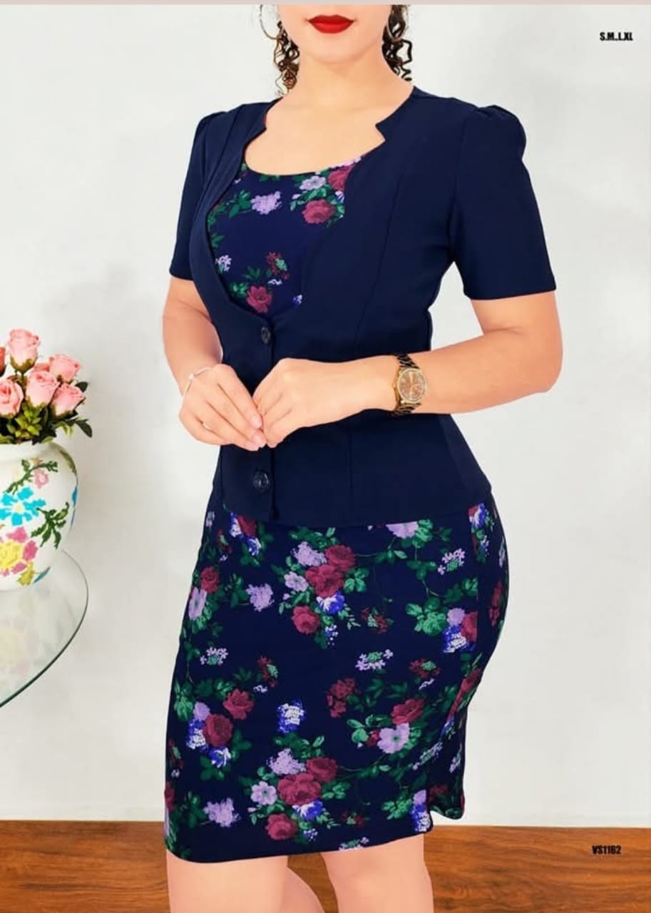 Vestido Corto Dos Piezas cod 9