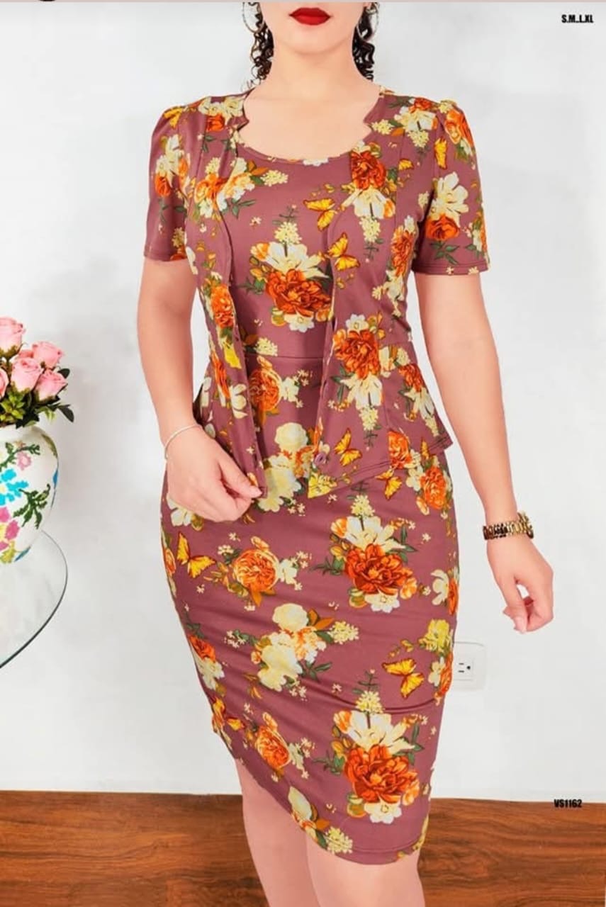 Vestido Corto Dos Piezas cod 9