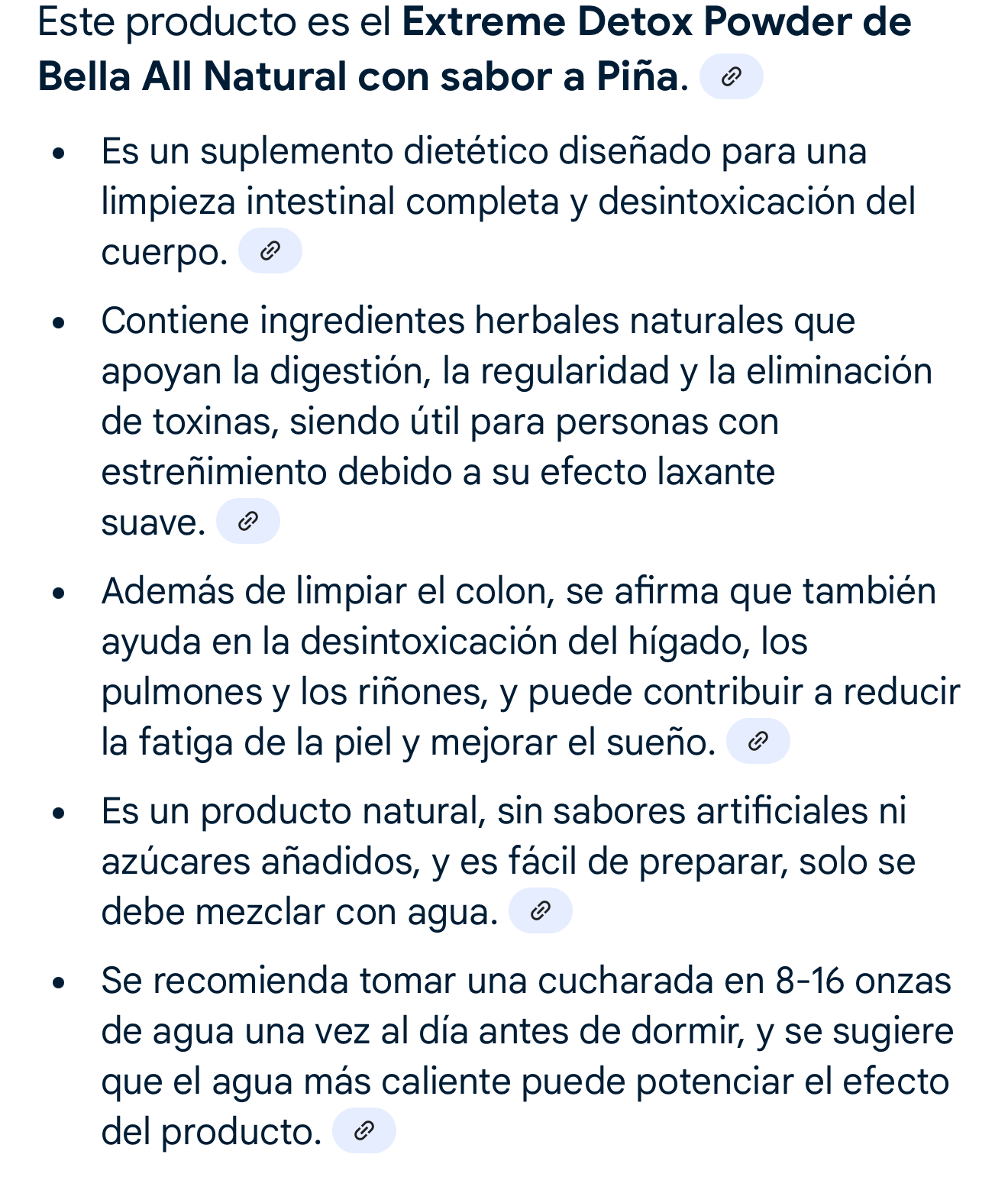 EXTREME DETOX SUPLEMENTO