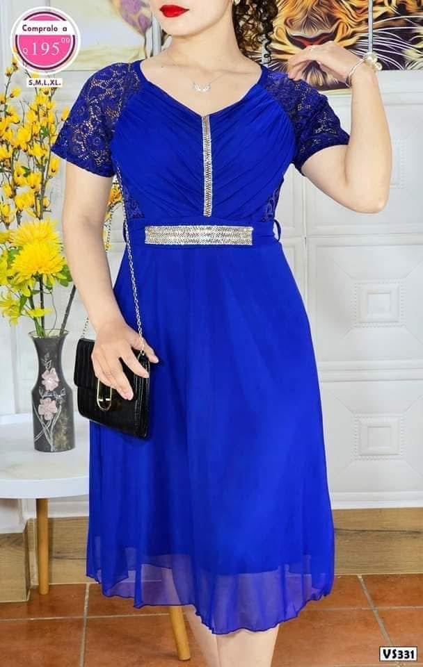 Vestido Semi largo 3/4