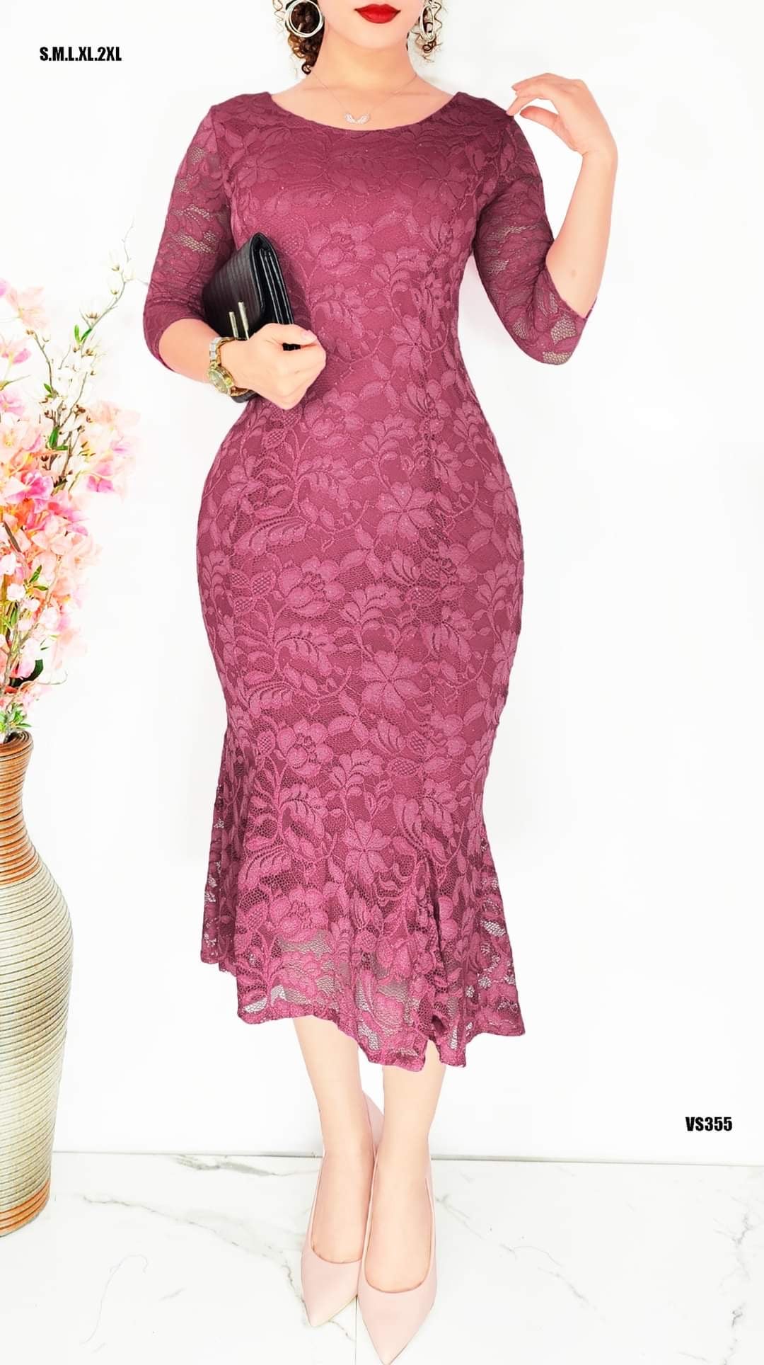 Vestido De encaje cod 8