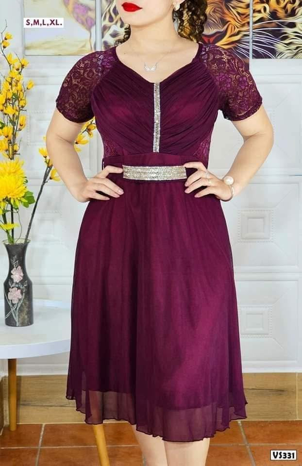 Vestido Semi largo 3/4