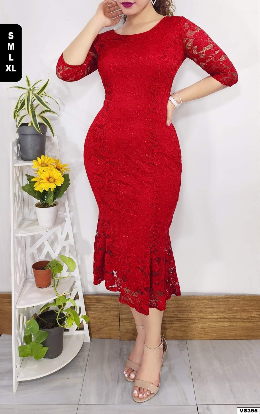 Vestido De encaje cod 8