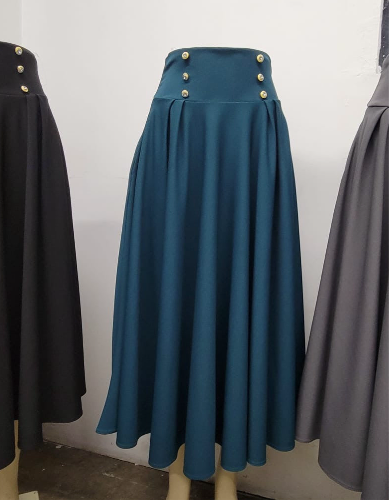 Falda Larga Disco Completo