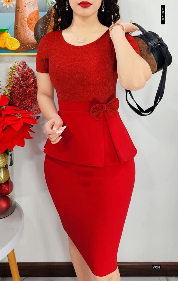 Vestido Corto Elegante 16
