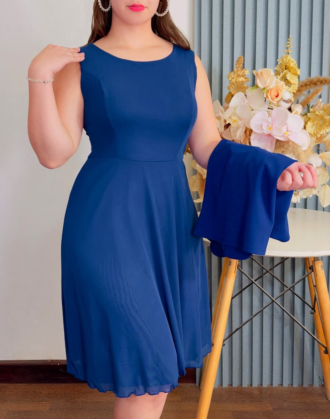 Vestidos Cortos Elegante 2 piezas C29
