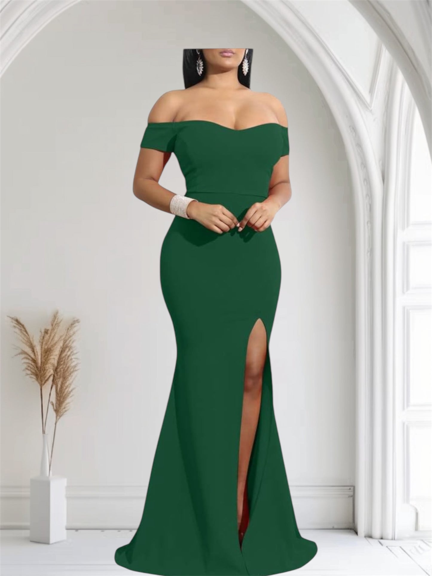 Vestido Largo Elegante C1