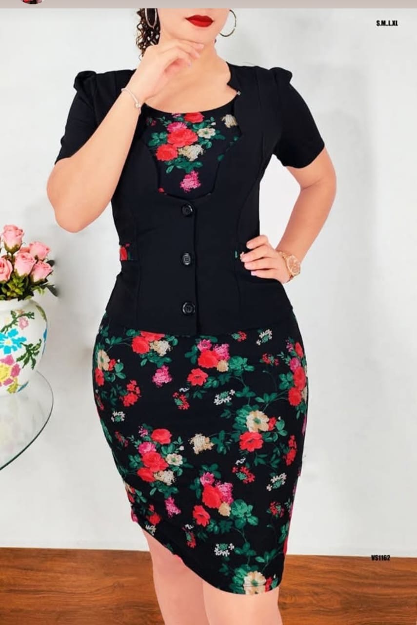 Vestido Corto Dos Piezas cod 9