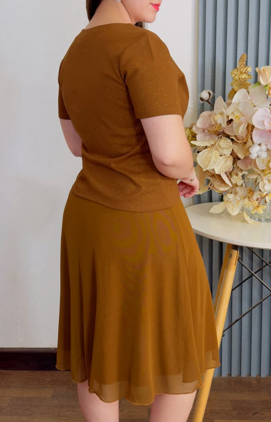 Vestidos Cortos Elegante 2 piezas C29