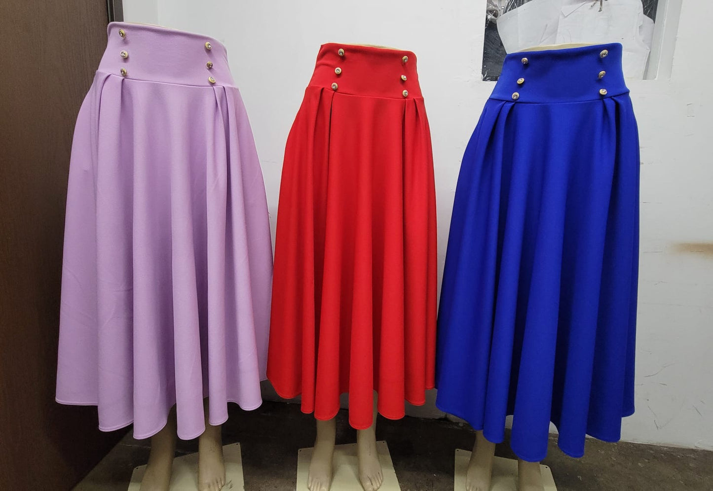 Falda Larga Disco Completo
