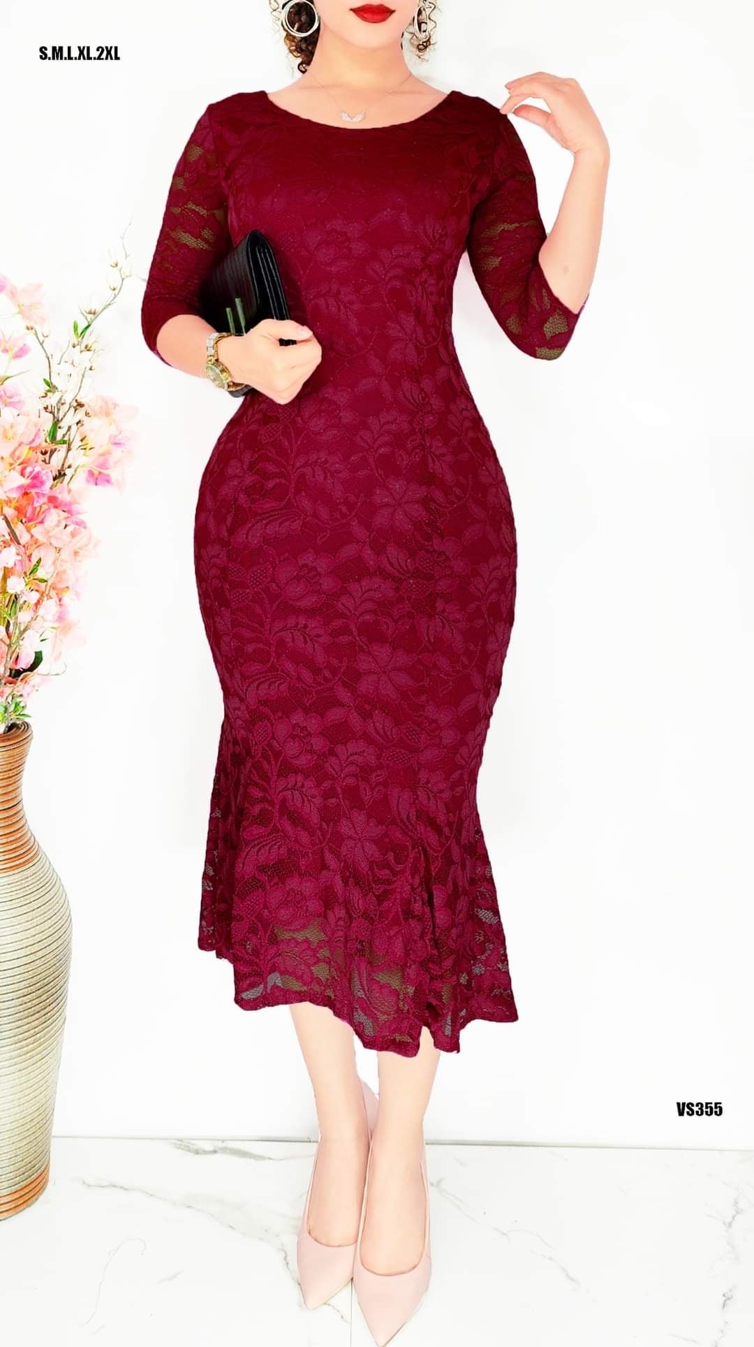 Vestido De encaje cod 8