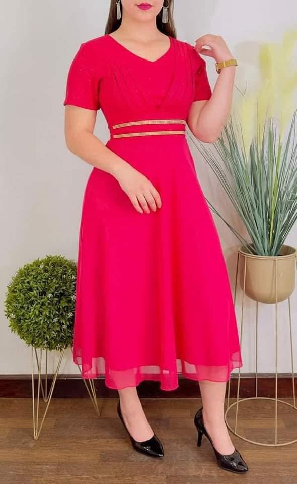 Vestido Semi largo 3/4