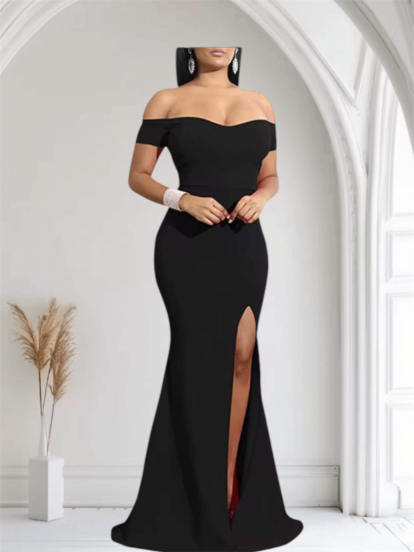 Vestido Largo Elegante C1