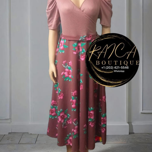 Vestido flores