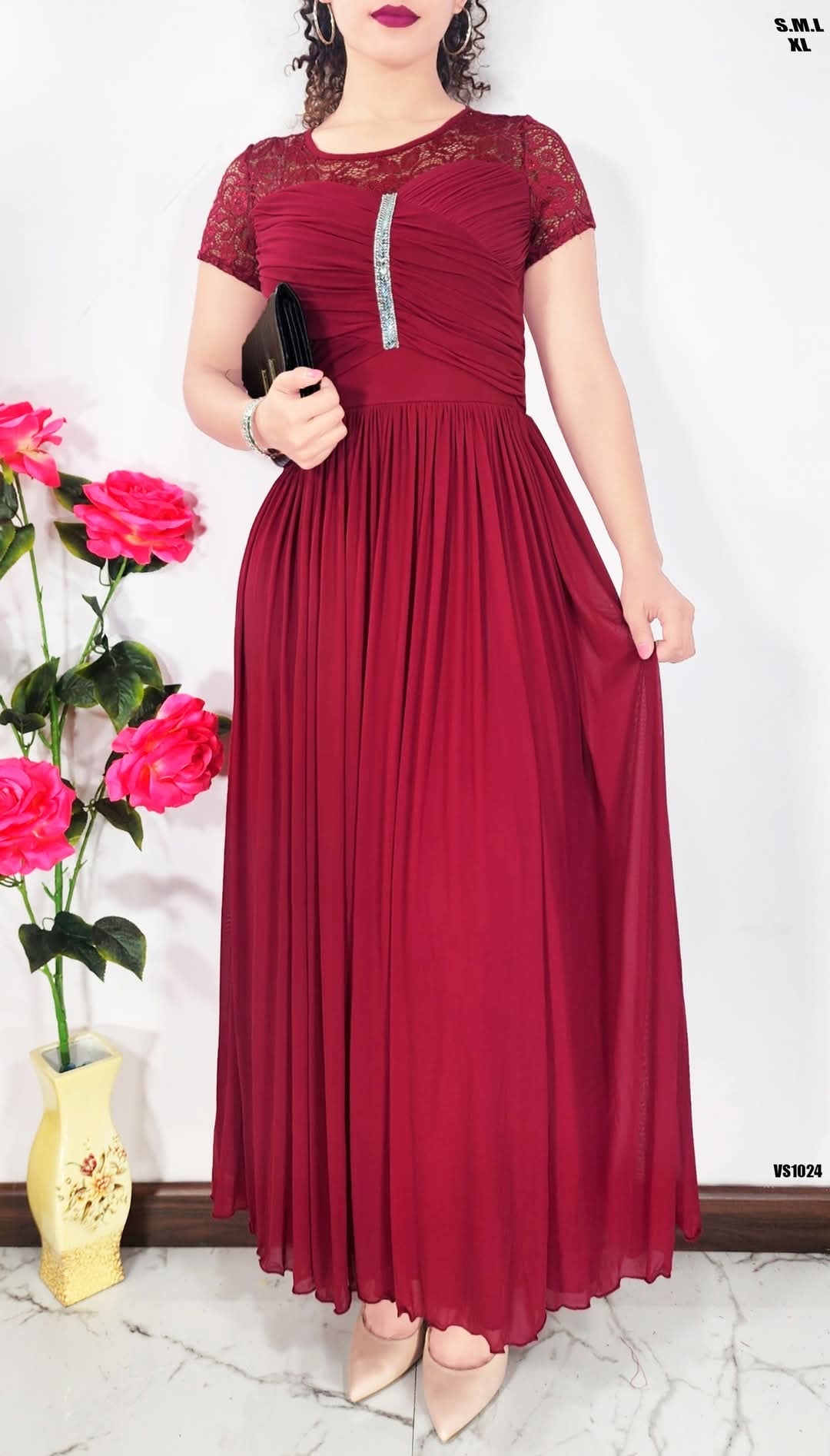 Vestido Elegante Largo cod 13
