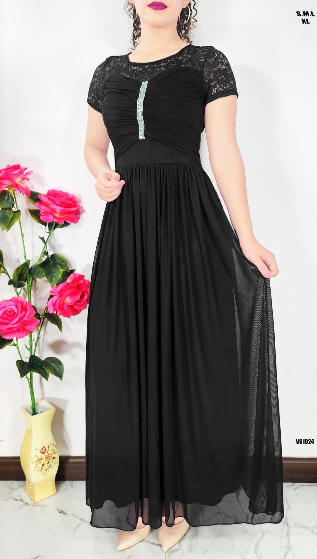 Vestido Elegante Largo cod 13