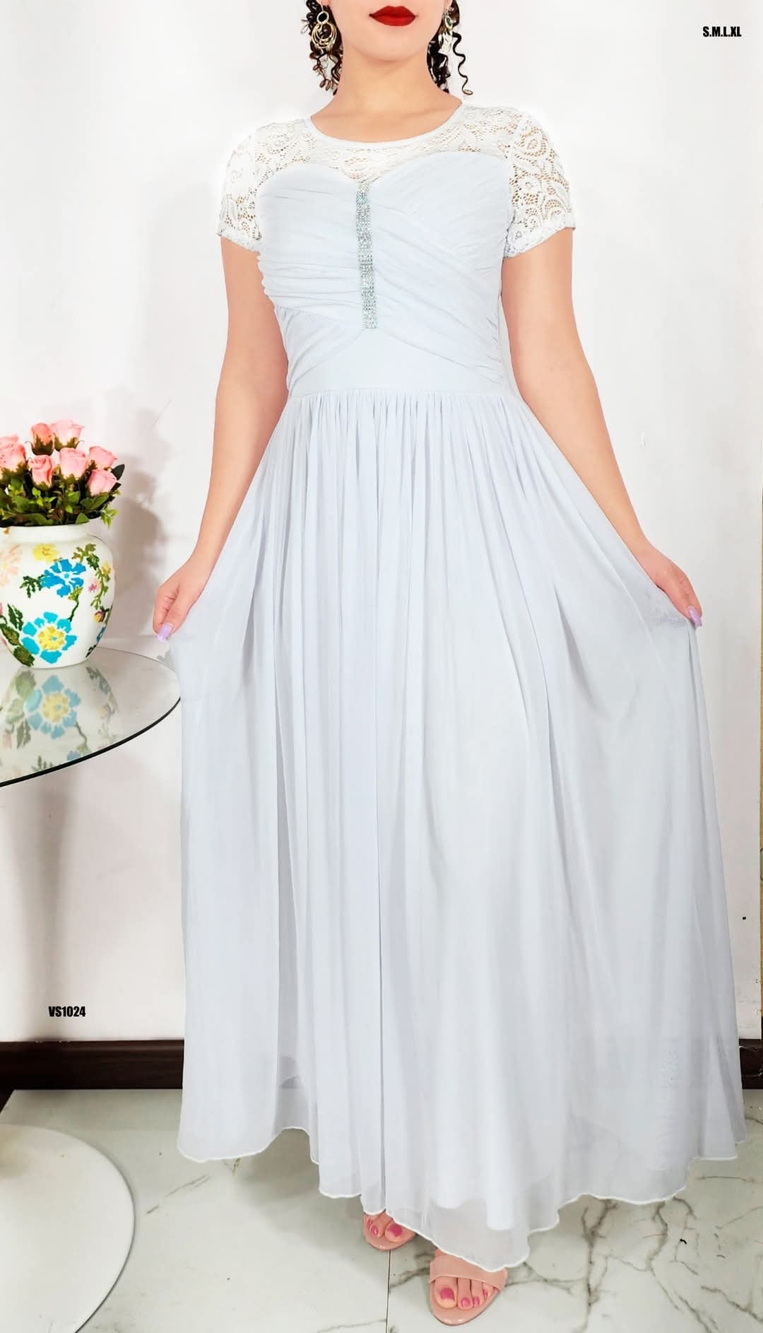Vestido Elegante Largo cod 13