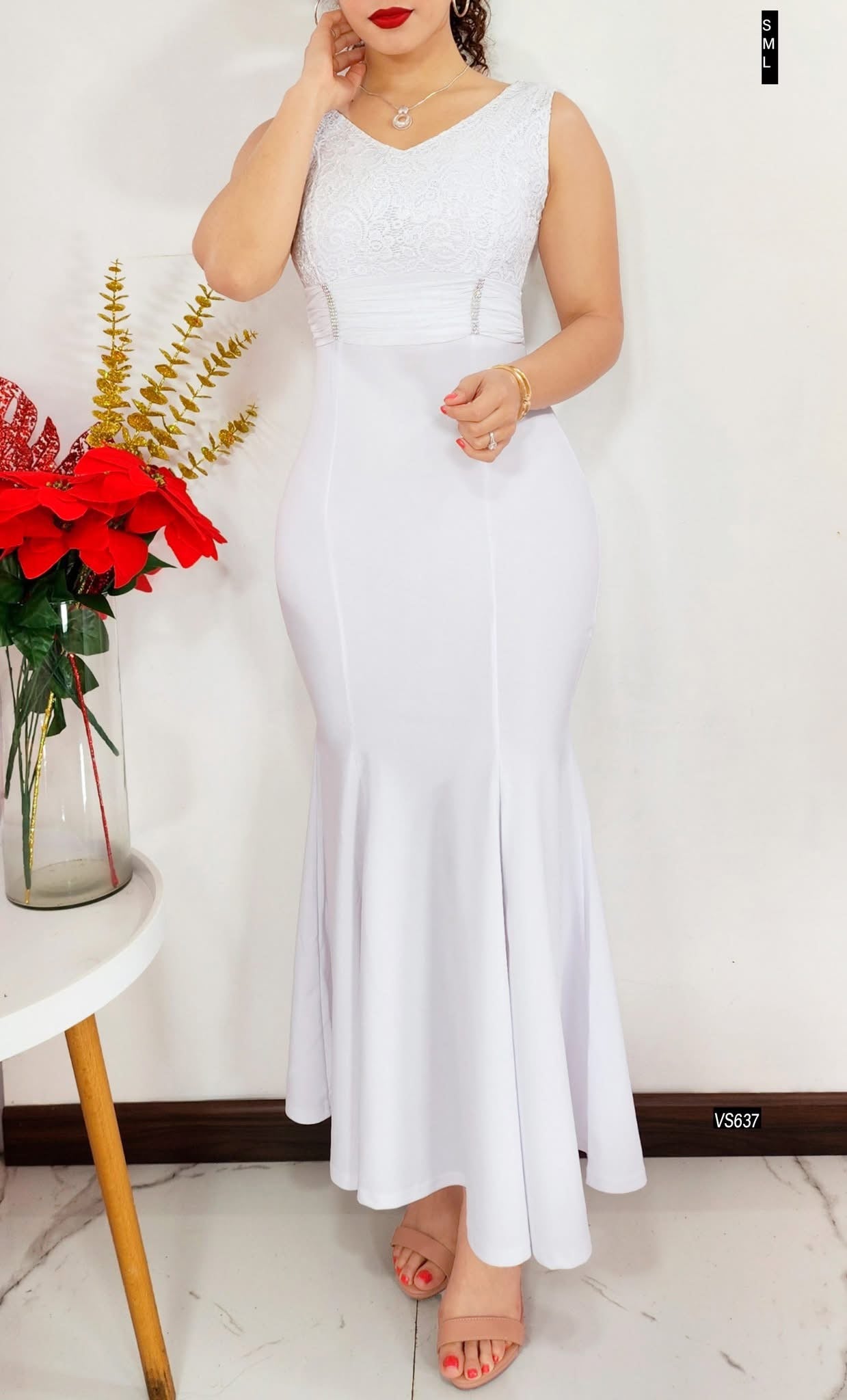 vestido Escote Espalda