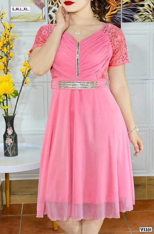 Vestido Semi largo  3/4