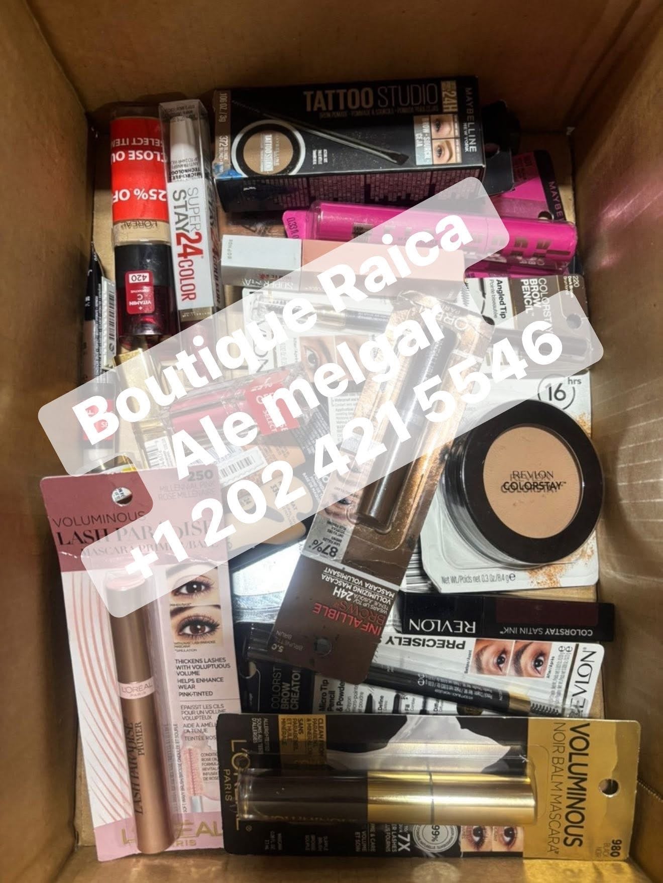 CAJA MIXTA DE MAQUILLAJE 100 PIEZAS