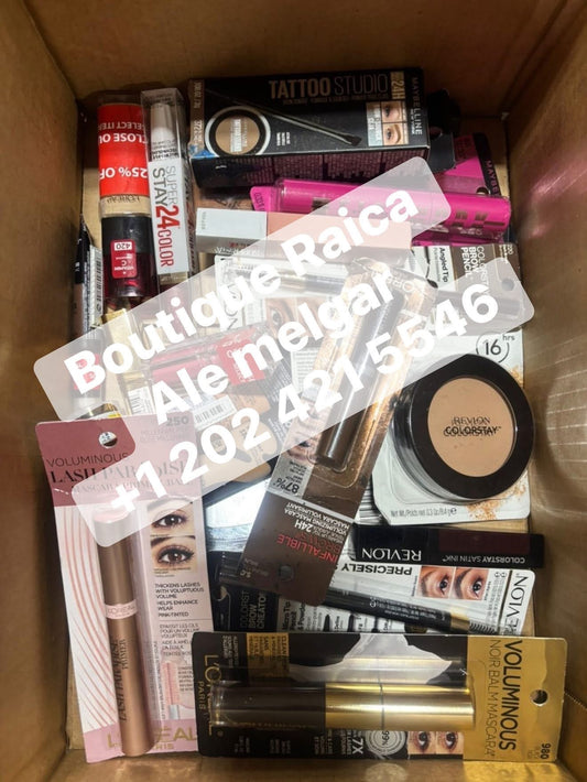 CAJA MIXTA DE MAQUILLAJE 100 PIEZAS