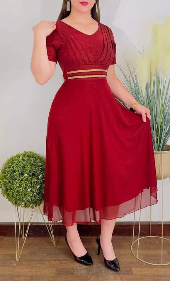 Vestido Semi largo 3/4