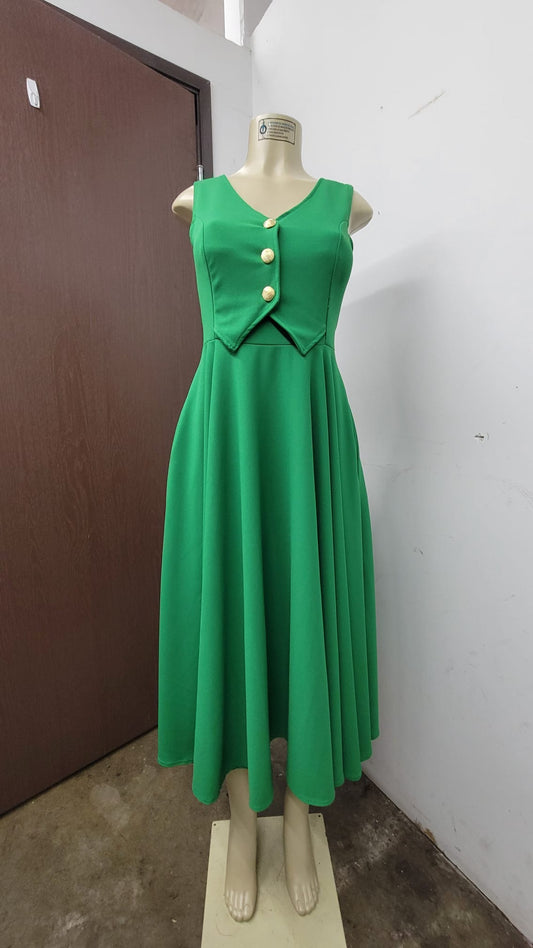 VESTIDO OVEROL EBENEZER CON BOLSA