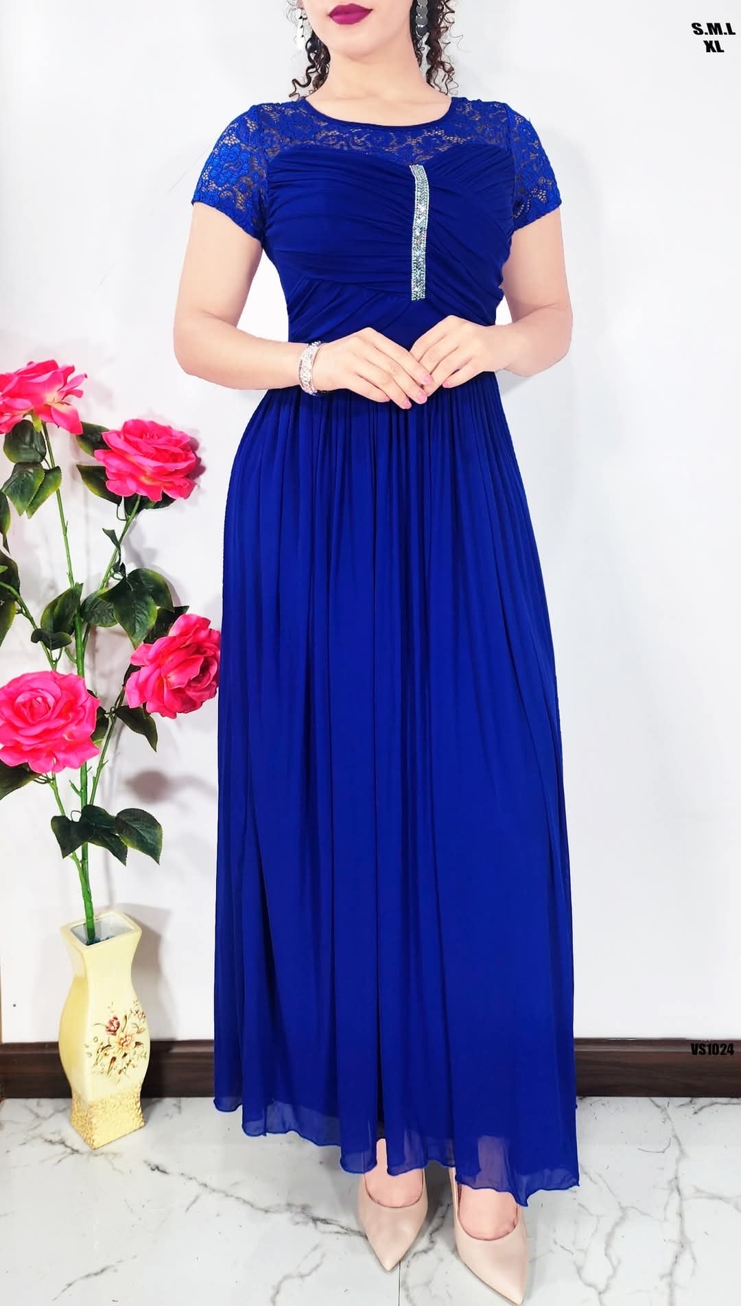 Vestido Elegante Largo cod 13