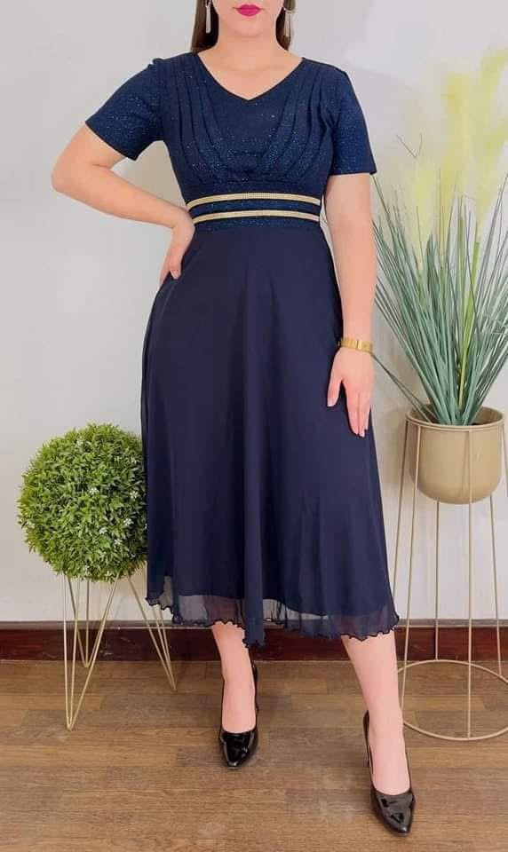 Vestido Semi largo 3/4