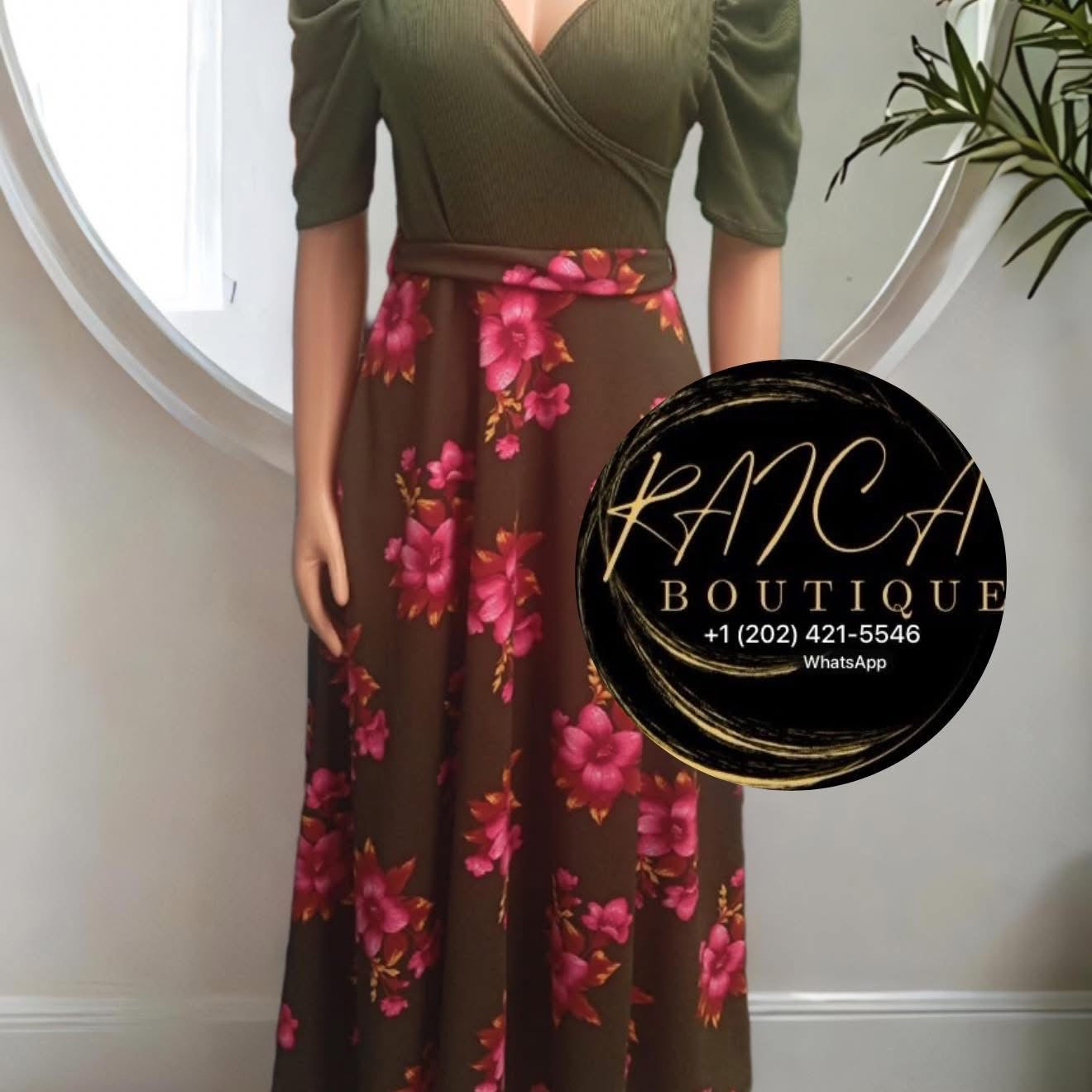 Vestido flores