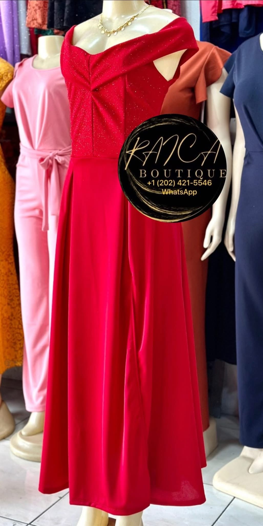 Vestido largo estilo princesa